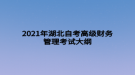 2021年湖北自考高級財務管理考試大綱