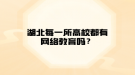 湖北每一所高校都有網(wǎng)絡(luò)教育嗎？