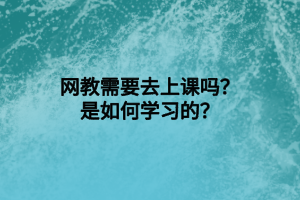 網教需要去上課嗎？是如何學習的？